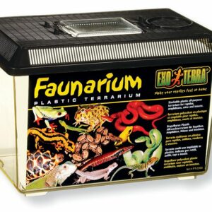 Exo Terra Faunarium MM - Terrarium polyvalent pour reptiles et petits animaux