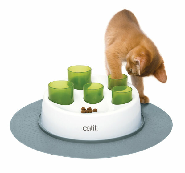Tube à croquettes Catit sense pour chat