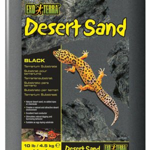 Exo Terra sable désert noir 4.5KG pour reptiles