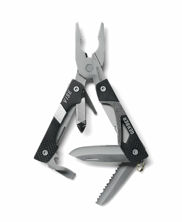 Pince multifonctions Vise de poche lames striées - 6 outils en 1