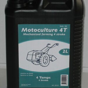 Huile 4 Temps Motoculture 2L - Parfaite pour Machines de Jardinage et Bricolage
