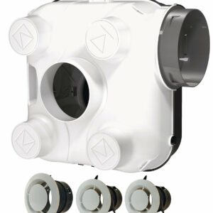 Kit VMC simple flux autoréglable Hygrocomut pour une ventilation optimale