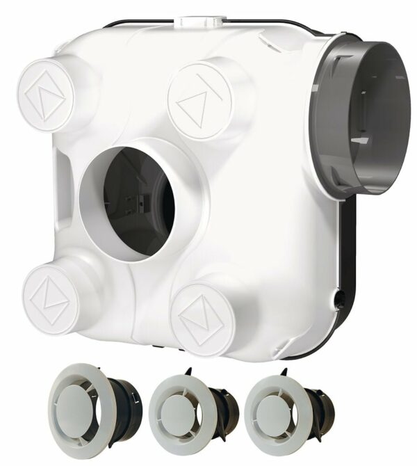 Kit VMC simple flux autoréglable Hygrocomut pour une ventilation optimale