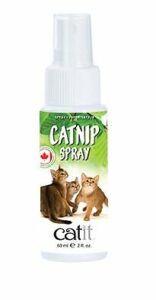 Catit spray herbe à chat 60ML pour stimuler les sens de votre félin
