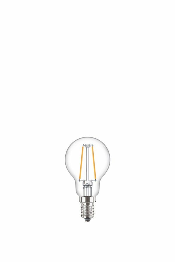 Ampoule LED E14 Sphérique - Filament - Blanc chaud - 2700K - 25W