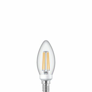 Ampoule Flamme E14 - Filament - Blanc chaud - 2700K - Lot de 2 - 40W