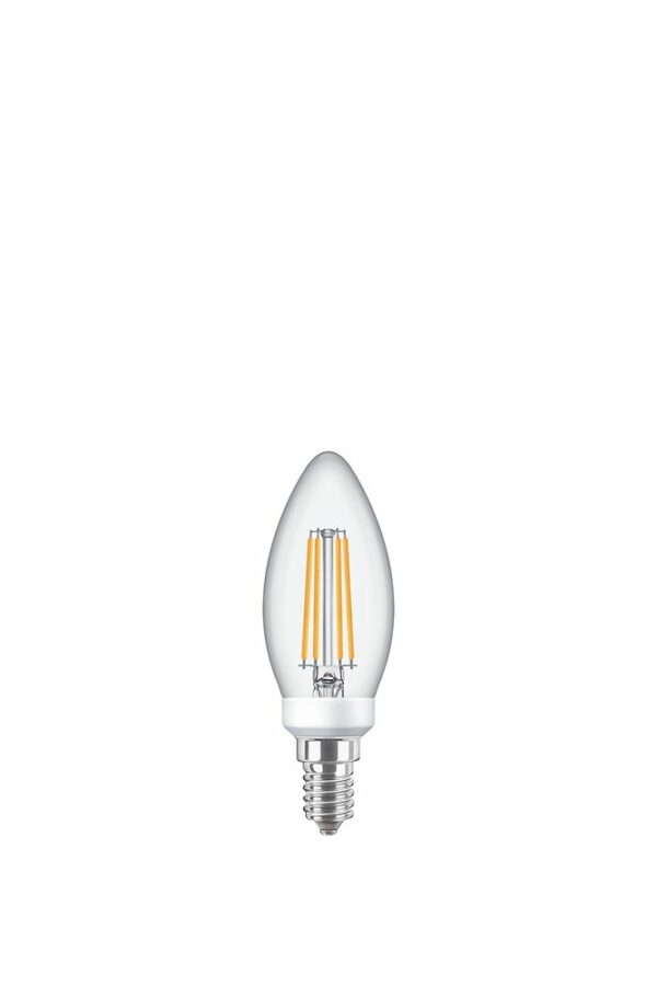 Ampoule Flamme E14 - Filament - Blanc chaud - 2700K - Lot de 2 - 40W