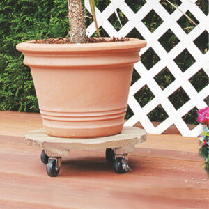 Roule pot autoclave diam. 35cm - Support roulant pour déplacer facilement vos plantes