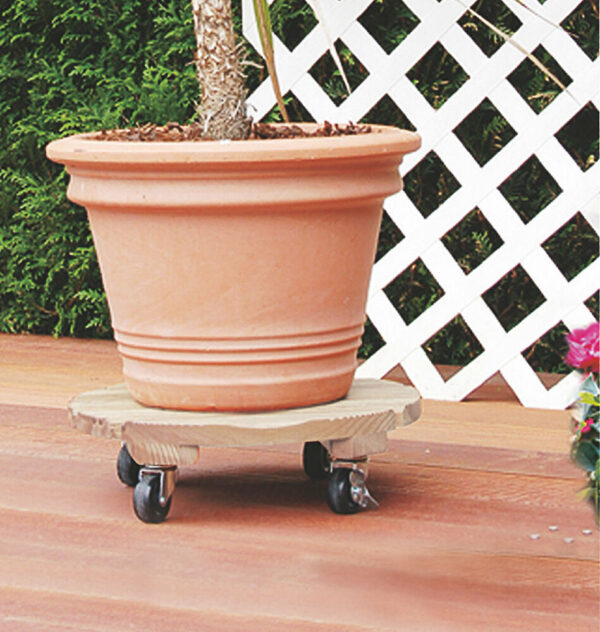 Roule pot autoclave diam. 35cm - Support roulant pour déplacer facilement vos plantes