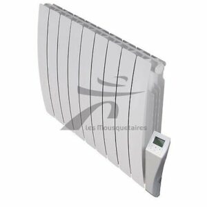 Radiateur électrique à inertie fluide Galbe Verno 1500W Blanc – Chauffage efficace et économique