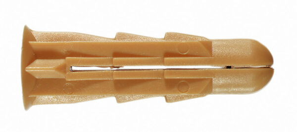 Cheville Grapex sous film - 8x32mm - 200 pièces : Fixation multi-matériaux pour murs pleins et creux