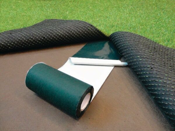 Bande Raccord Autocollant Vert 15cm x 5m - TAPEFIX pour Gazon et Aménagement Extérieur