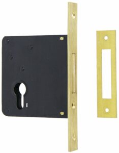 Serrure monopoint à larder axe à 50mm pêne dormant têtière laiton – CISA – CIS52310.50