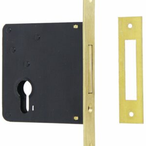 Serrure monopoint à larder axe à 50mm pêne dormant têtière laiton - CISA - CIS52310.50