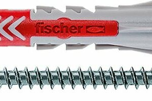Chevilles DuoPower en blister - 18 pièces pour tous matériaux diam 6, 8 et 10 mm + Vis