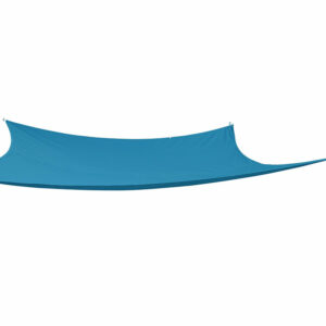Voile d'ombrage Bleu 4x3m pour jardin - Protection UV50