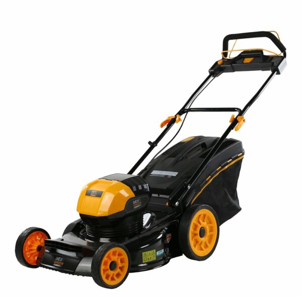 Tondeuse à Batterie TD 40 - 46cm - 40V avec Autonomie Double, Mulching et Carter en Acier