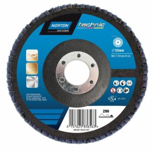 Meule de tronçonnage métal plat 115x1,6x22,2 - Disque Norton Score pour acier et inox