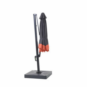 Parasol excentré - Bicolor Terracotta