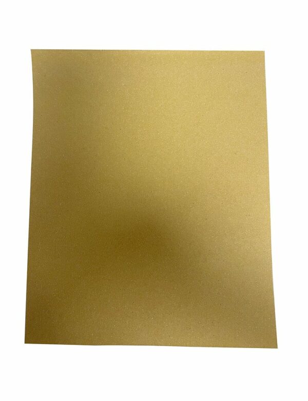 Feuille Abrasive Grain 80 230x280mm - Ponçage Fin pour Bois, Plâtre et Plastiques