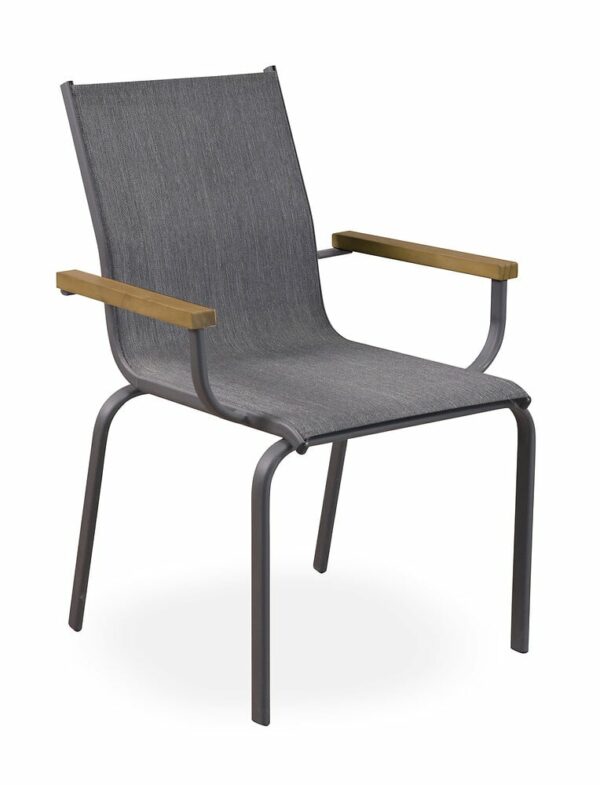 Fauteuil de jardin Malia - Gris