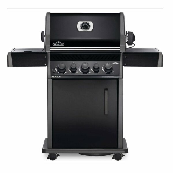 Barbecue à gaz sur pieds 5 feux 14.25kw noir - ROGUE-RB425