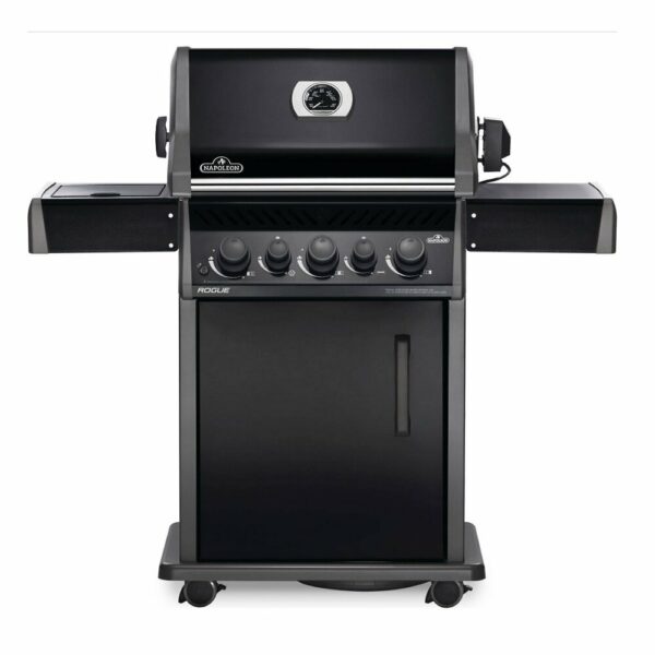 Barbecue à gaz sur pieds 5 feux 14.25kw noir - ROGUE-RB425
