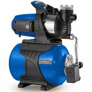 Pompe surpression avec préfiltre - 1100W pour arrosage et distribution d'eau