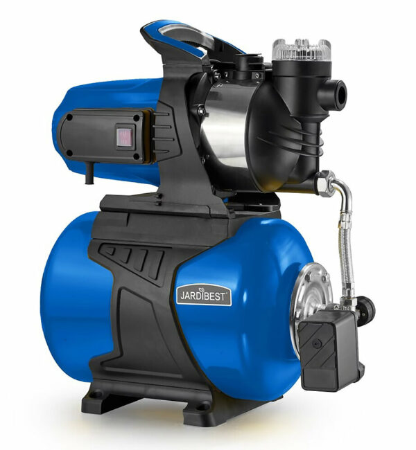 Pompe surpression avec préfiltre - 1100W pour arrosage et distribution d'eau
