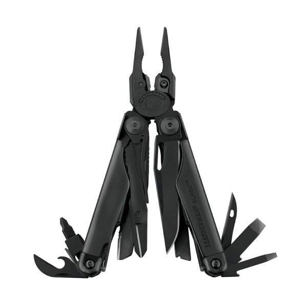 Pince Multifonctions SURGE® Black - 21 Outils en 1 avec étui nylon - LEATHERMAN