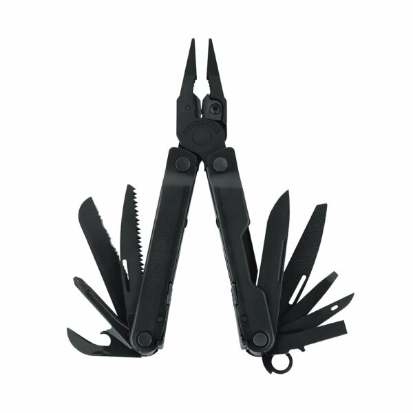 Pince Multifonctions REBAR® BLACK 17 Outils en 1 avec étui molle - LEATHERMAN