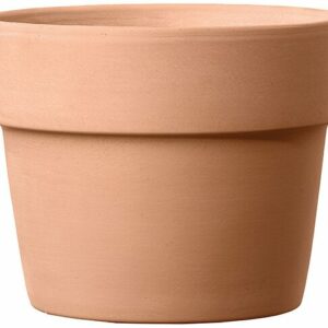 Pot de fleurs Vaso Perfetto White 50cm en Terre cuite pour jardin et extérieur