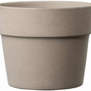 Vaso Perfetto Grafite 50cm - Pot de Fleurs en Terre Cuite