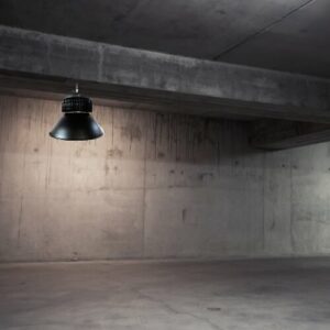 Cloche LED Industrielle 150W 120° NOIR - Blanc Froid 6000K - 8000K - SILAMP