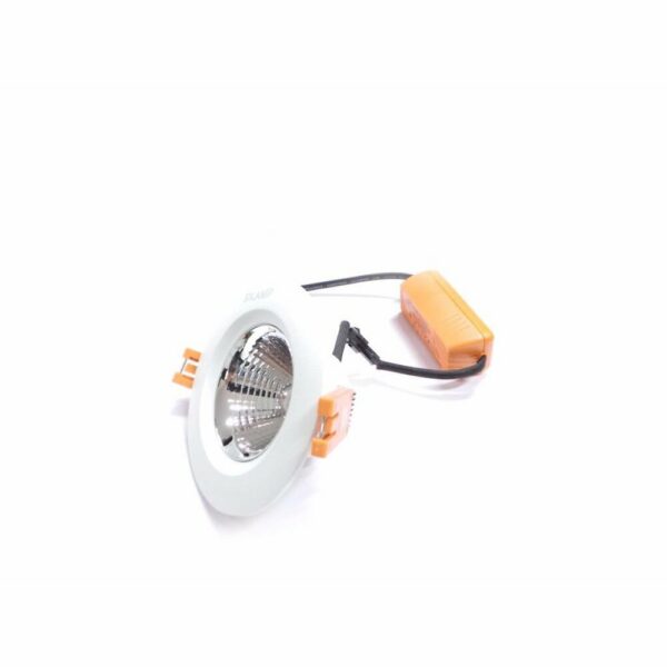 Spot Rond Encastrable LED COB 15W 80° - Blanc Chaud 2300K - 3500K - SILAMP