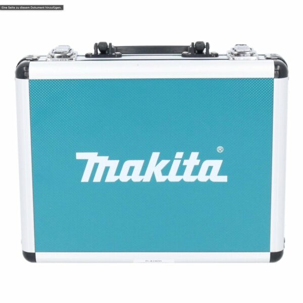 Coffret de 11 Forets et 2 Outils Burinage MAKITA D-42400 à emmanchement SDS-PLUS