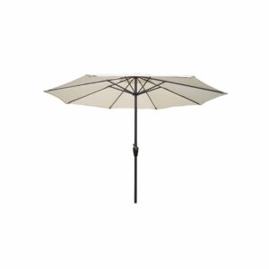 Parasol droit Ø 2,7 m écru FIGARI