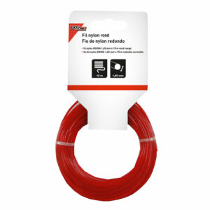 Fil nylon 1.65x15M - Spécial débroussailleuse pour travaux de jardinage