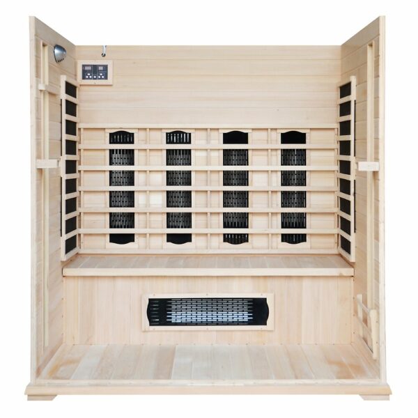 Cabine de sauna luxe infrarouge 4/5 places NARVIK