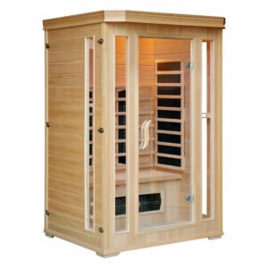 Cabine de sauna luxe infrarouge 2 places NARVIK