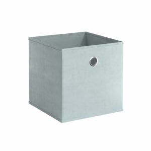 Panier de Rangement Intissé Vert Sauge - 31x31x31cm - Organisation Élégante pour Maison et Bureau