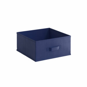 Panier de rangement intissé Bleu navy S - Organisation élégante pour votre intérieur