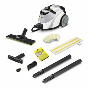Nettoyeur Vapeur SC 5 Easy Fix Blanc - 2200W, Pression 4.2 Bars, Réservoir Amovible