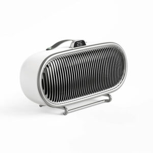 Chauffage céramique Retro - Blanc - 1500W pour une chaleur efficace et élégante