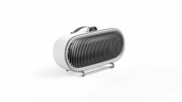 Chauffage céramique Retro - Blanc - 1500W pour une chaleur efficace et élégante