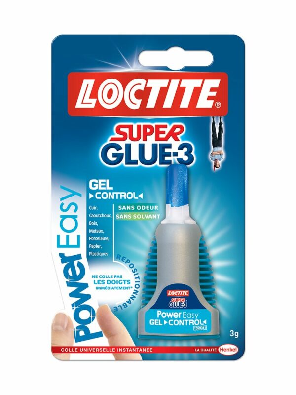Super Glue Poxer Easy 3 gr - Colle forte pour tous vos projets de bricolage