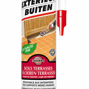 Mastic Perfect Home Sols & Terrasses Gris 280ml RUBSON – Idéal pour Joints et Fissures
