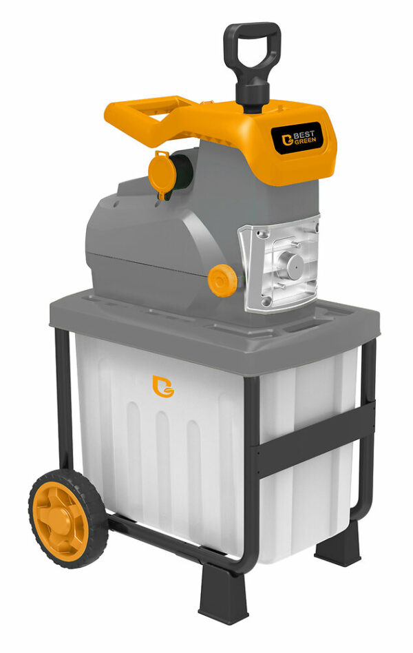 Broyeur de végétaux filaire BE 2800 – Puissant et efficace pour le traitement des déchets de jardin