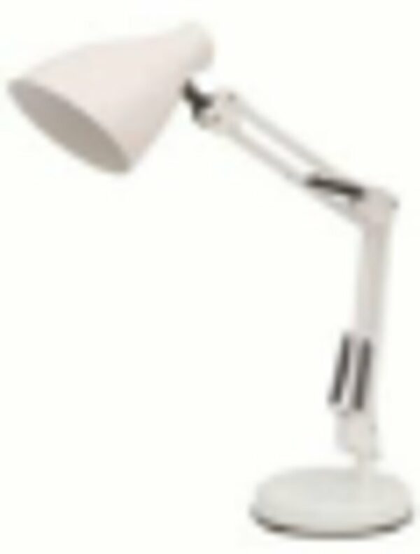 Lampe de bureau vert sauge sans ampoule max 40w interrupteur sur cable
