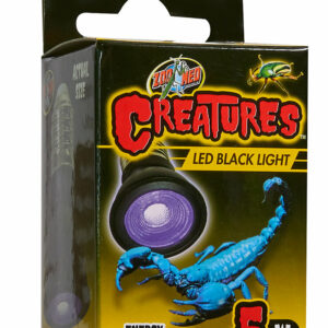 Ampoule led lumiere noir ct-ble pour éclairage des terrariums